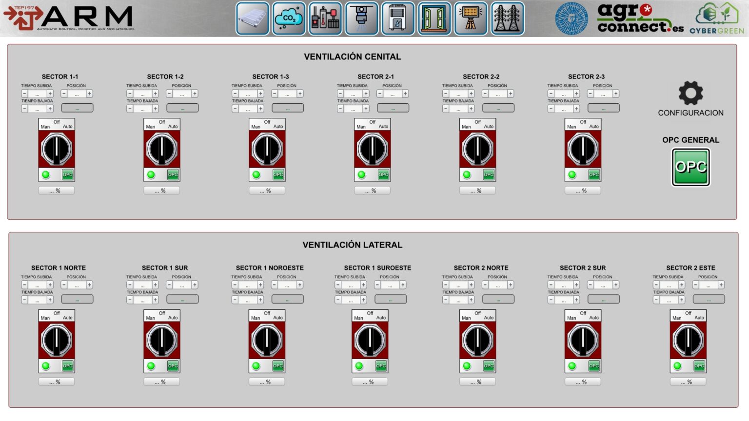 Proyecto SCADA Invernadero ARM-Agroconnect